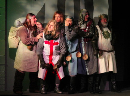 The "brave" knights of Spamalot