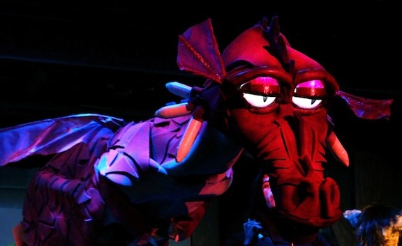 The Dragon in Shrek the Musical