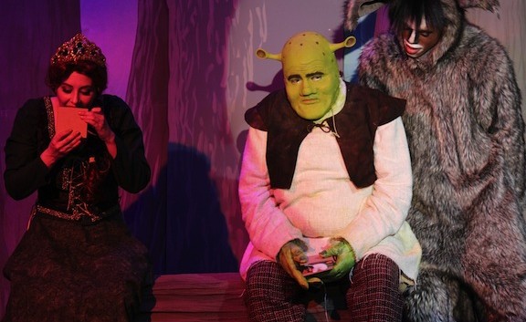 Shrek, Fiona and Donkey
