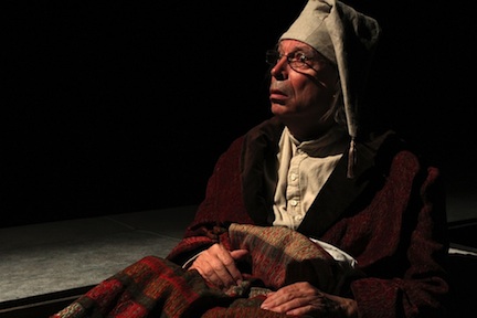 Scrooge from A Christmas Carol at Good Company Players' 2nd Space Theatre