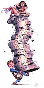 A Funny Thing Happened on the Way to the Forum logo