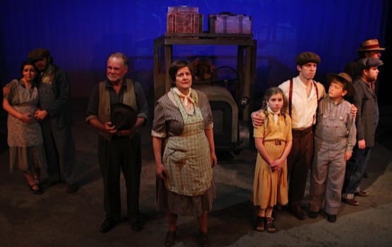 The cast of The Grapes of Wrath